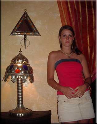 Teen model Sarah Culliton at Le Marrakech